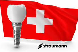 ایمپلنت سوئیسی اشترومن + روکش سرامیکی درجه1